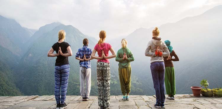 7 days yoga retreat in India